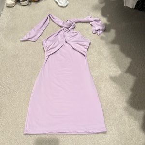 Princess Polly lilac halter mini dress